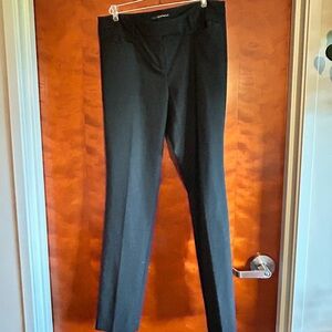 Hilary Radley Black Straight Leg Pants